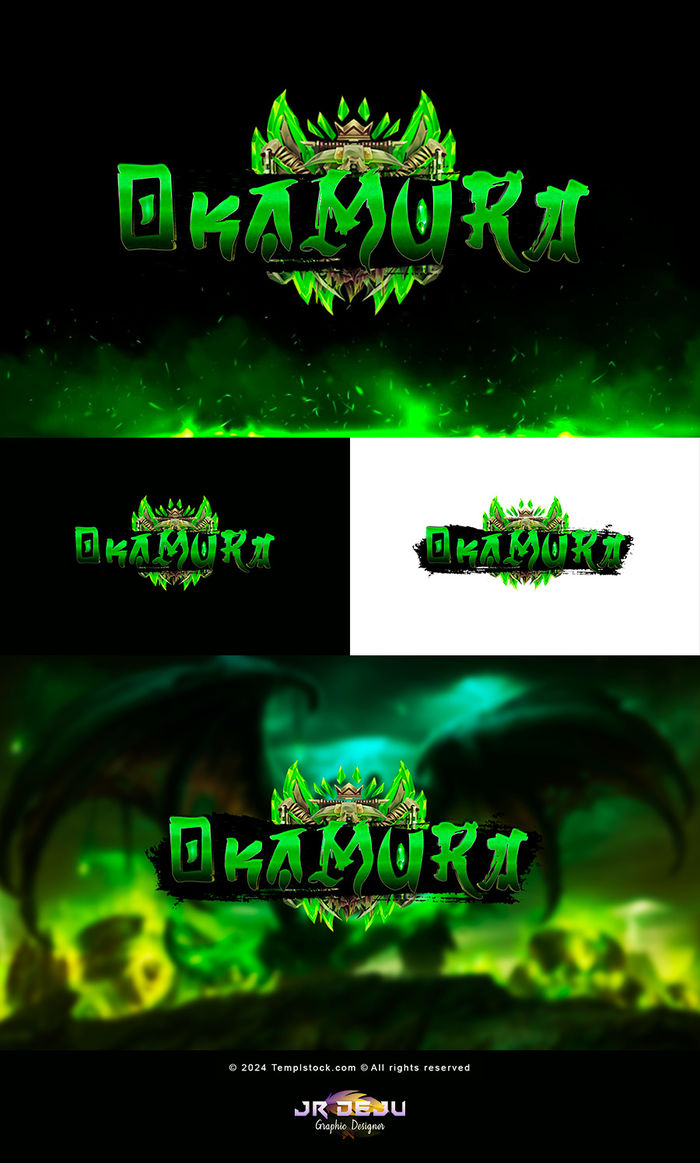 Okamura Game Editable Logo