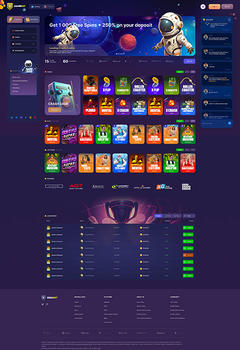 GameBet online Casino Figma Template